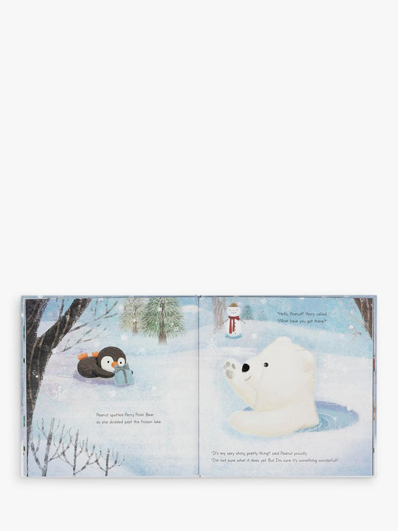 Jellycat Peanut Penguin children's book, UK version