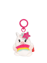 John Lewis Legami Tiny Unicorn Super Soft Keyring Multi- Buy online at McGrocer