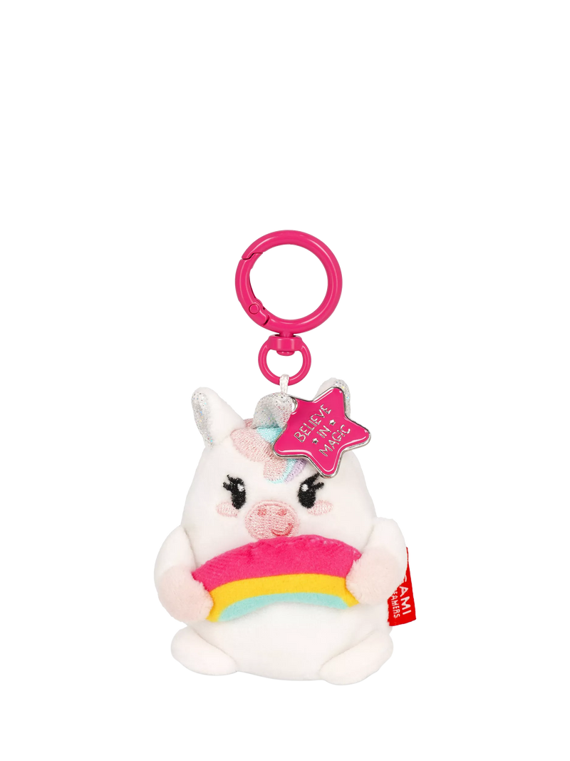Legami Tiny Unicorn super soft keyring 11cm (British brand)