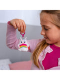 Legami Tiny Unicorn super soft keyring 11cm (British brand)