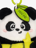 Legami Tiny Panda plush keyring - British product