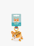 Legami Tiny Corgi keyring plush - UK version