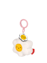 John Lewis Legami Tiny Daisy Super Soft Plush Keyring, Multi- Buy online at McGrocer