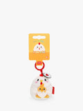 Legami plush hen keyring tiny soft toy, imported from the UK