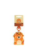 Legami super soft tiny lion plush keyring, imported from the UK