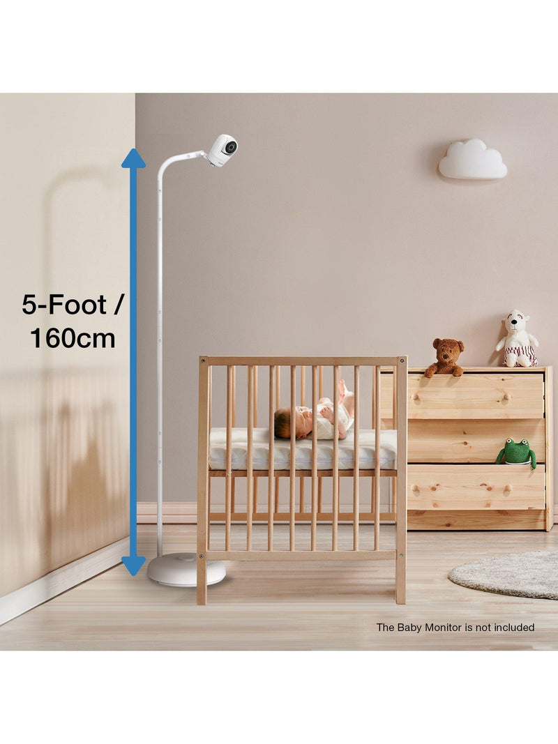 VTech over the cot camera floor stand white (British brand)