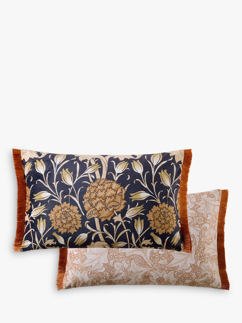 William Morris At Home Wild Tulip Cushion Copper 40x60cm, UK version