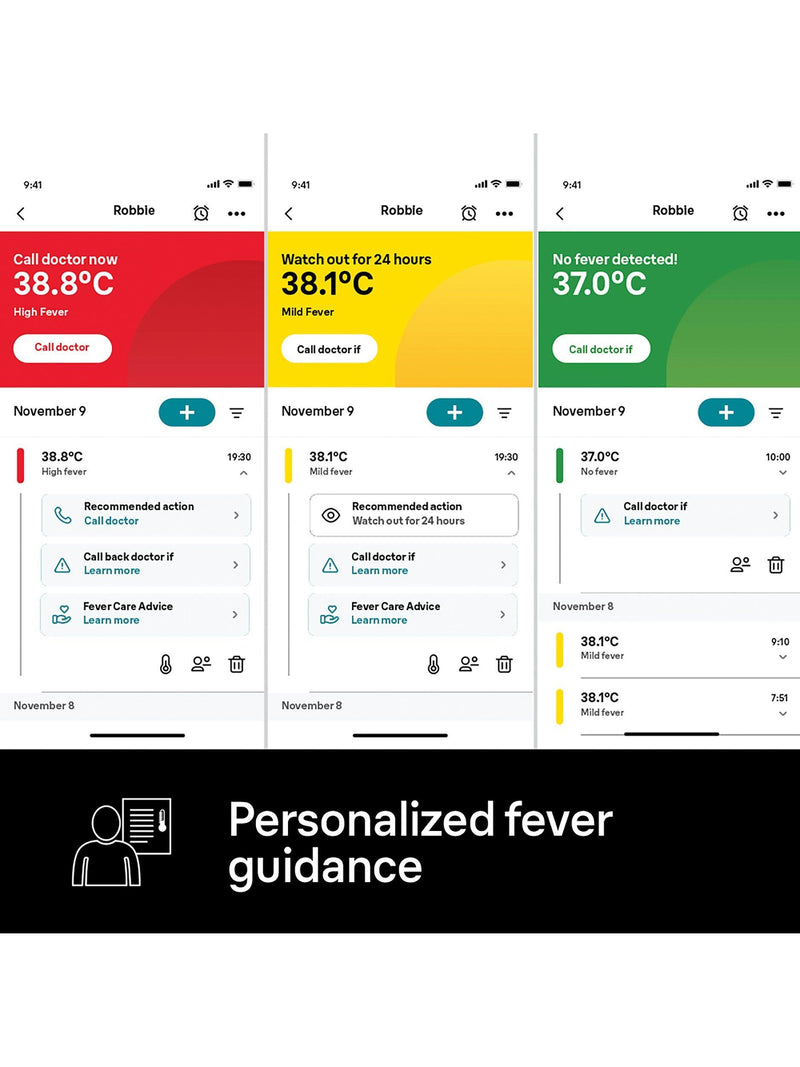 Braun ThermoScan 7+ Connect ear thermometer (British brand)
