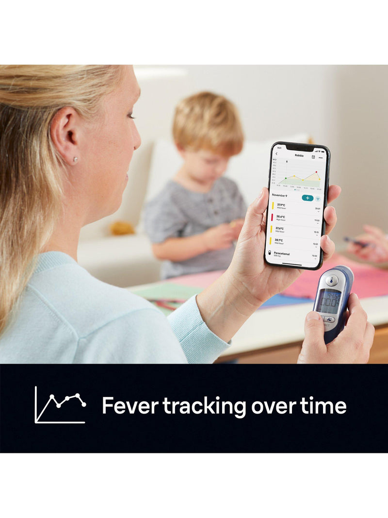 Braun ThermoScan 7+ Connect ear thermometer (British brand)