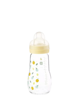 John Lewis MAM Feel Good Glass Baby Bottle 260ml- Buy online at McGrocer