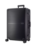 Rock aluminium 8-wheel suitcase 76cm 103L (British brand)