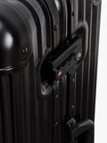 Rock aluminium 8-wheel suitcase 76cm 103L (British brand)