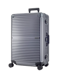 Rock Axel Aluminium 8-Wheel 76cm Large Suitcase 103L