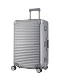 Rock Axel Aluminium 8-Wheel 70cm Medium Suitcase, 71L