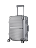 Rock Axel Aluminium 8-Wheel 54cm Cabin Suitcase 34L