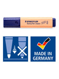 STAEDTLER pastel highlighters pack of 10 (British brand)