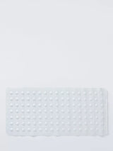 John Lewis John Lewis In-Bath Mat White Rubber Bath Mat 75x35cm- Buy online at McGrocer