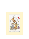 Bothy Threads Mognificent Day cross stitch card kit (British brand)