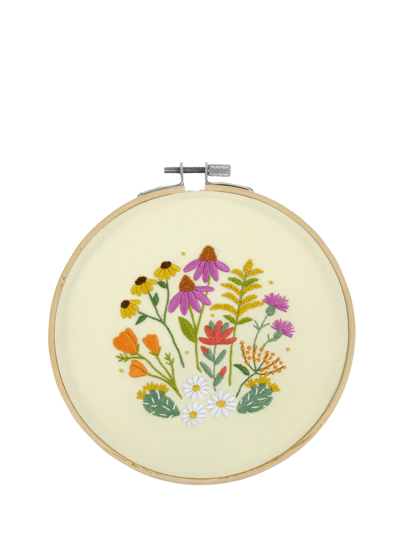 DMC Mediterranean Garden embroidery kit - British product
