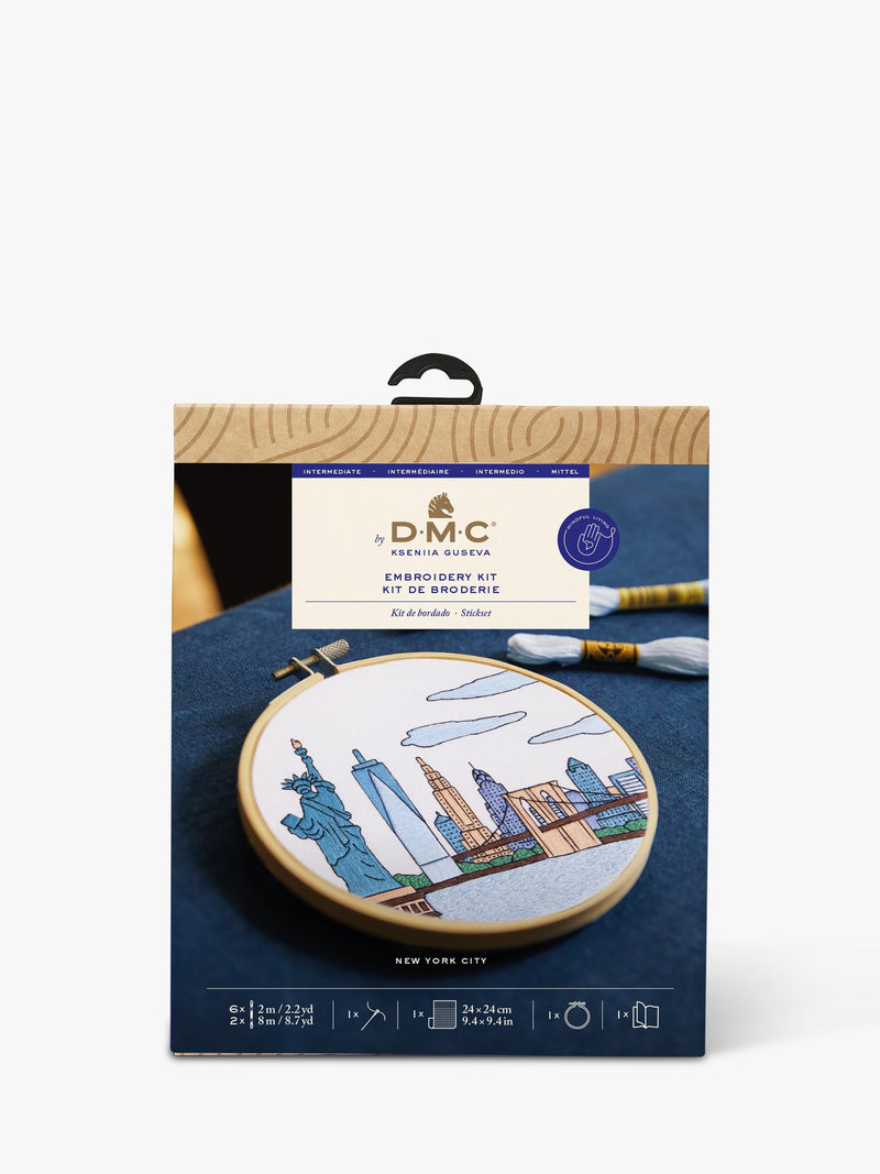 DMC Designer Collection New York Skyline Embroidery Kit - British product
