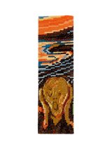 John Lewis DMC The Scream Cross Stitch Bookmark Kit- Buy online at McGrocer