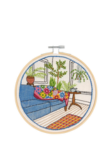 John Lewis DMC Designer Collection Winter Garden Embroidery Kit- Buy online at McGrocer