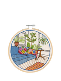 DMC Winter Garden Embroidery Kit - British product