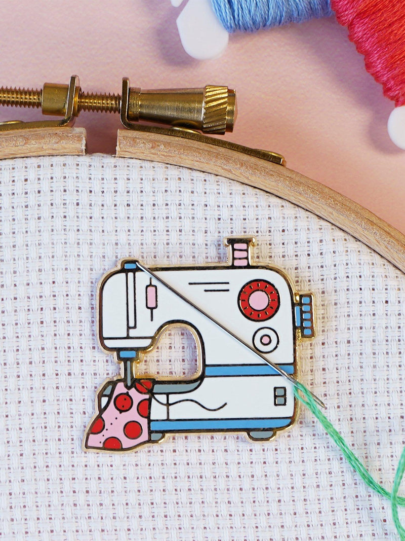 Caterpillar Cross Stitch sewing machine needle minder, imported from the UK