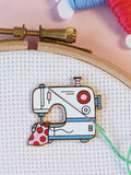Caterpillar Cross Stitch sewing machine needle minder, imported from the UK