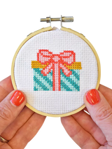 John Lewis The Make Arcade Mini Cross Stitch Gift Kit 8cm- Buy online at McGrocer