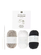 John Lewis Rico Design Ricorumi Baby Booties Crochet Kit Bunnies- Buy online at McGrocer