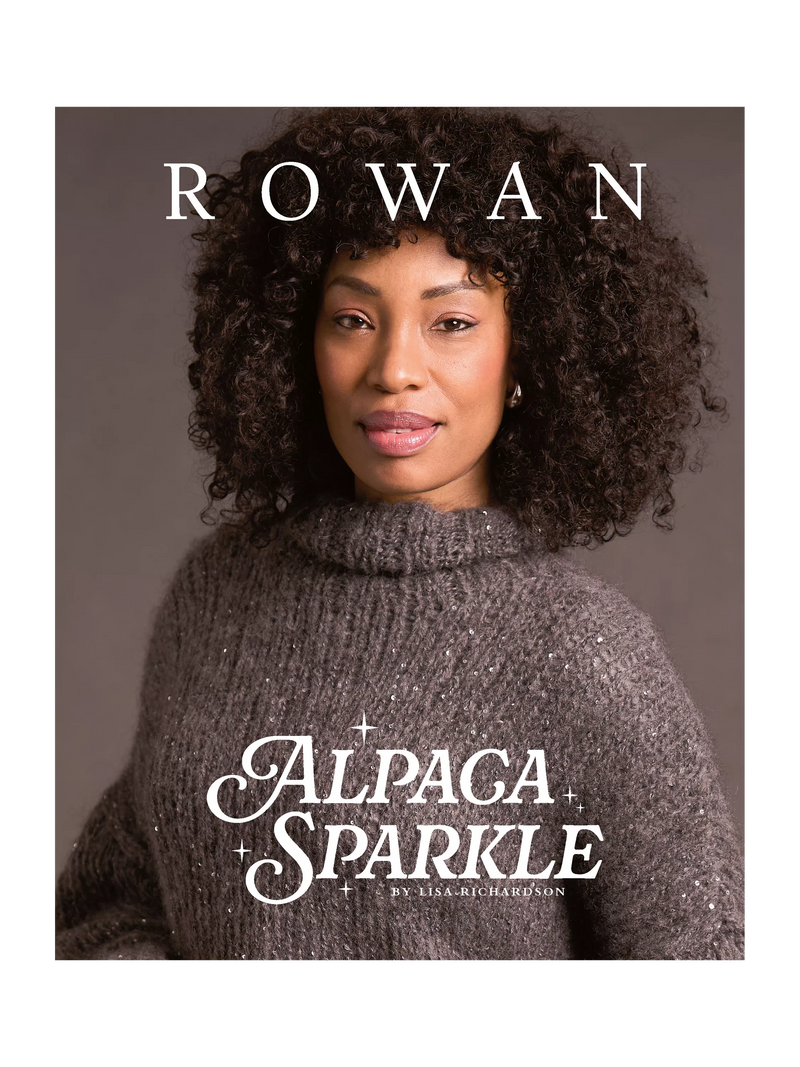 Rowan Alpaca Sparkle knitting pattern book 68 pages (British brand)