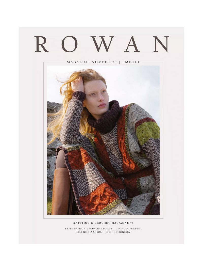 Rowan knitting magazine 78 paperback - British product