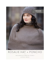 John Lewis MODE at Rowan Rosalie Alpaca Poncho and Hat Knitting Pattern- Buy online at McGrocer