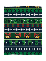 John Lewis Minecraft Christmas Fleece Blanket, 100 x 150cm- Buy online at McGrocer