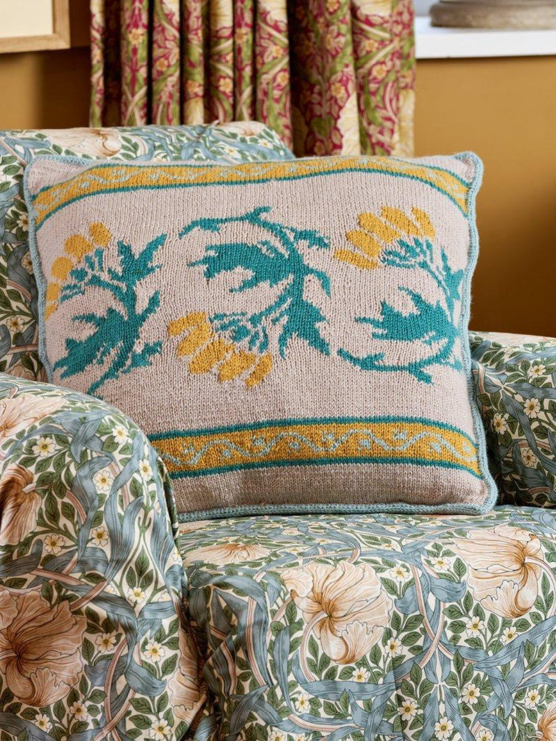 West Yorkshire Morris DK cushion knitting kit, UK version