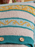 West Yorkshire Morris DK cushion knitting kit, UK version