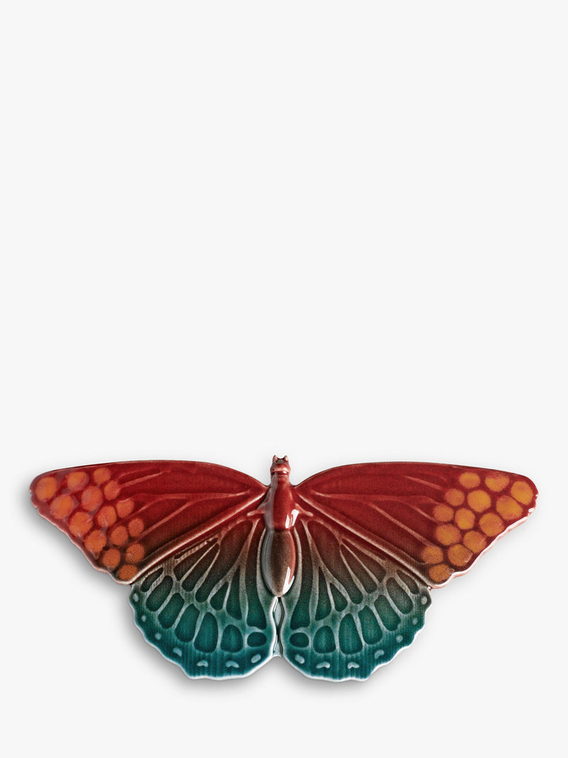 Poole Pottery butterfly ornaments Horizon set of 2, UK version