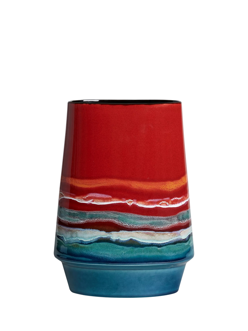 Poole Pottery Horizon vase 26cm, imported from the UK