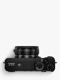 Fujifilm X-E5 mirrorless camera with 23mm lens, UK version