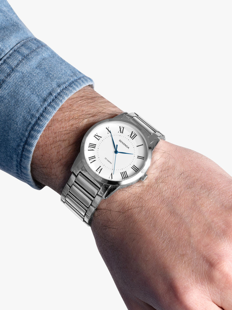 Sekonda Beaumont watch with Roman numerals, UK version