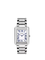 John Lewis Sekonda 30272.28 Men's Clement Stainless Steel Bracelet Watch, Silver, 28mm- Buy online at McGrocer