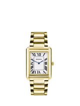 John Lewis Sekonda Clement Men's Gold Rectangular Bracelet Watch- Buy online at McGrocer