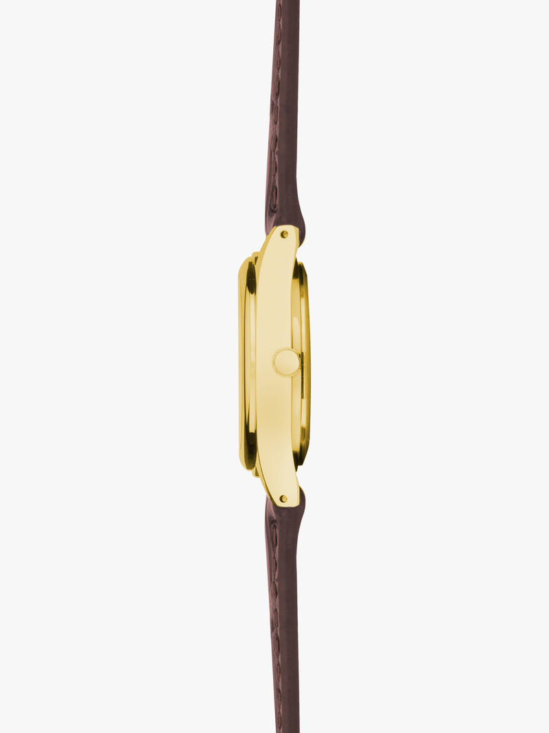 Sekonda Evans women's leather strap watch 25mm (British brand)