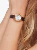 Sekonda Evans women's leather strap watch 25mm (British brand)