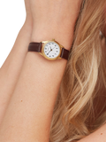 Sekonda Evans women's leather strap watch 25mm (British brand)