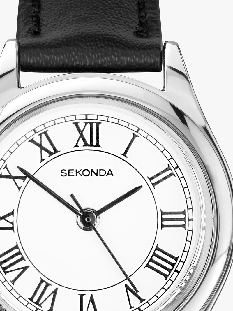 Sekonda Evans leather strap ladies watch - imported from the UK