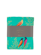 John Lewis Sara Miller Chelsea Birds Cotton Tablecloth, 250 x 160cm, Green- Buy online at McGrocer