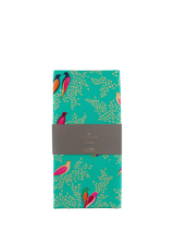 John Lewis Sara Miller Chelsea Birds Green Cotton Table Runner, 250cm- Buy online at McGrocer