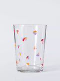 John Lewis Multi Heart Glass Tumbler 500ml, imported from the UK